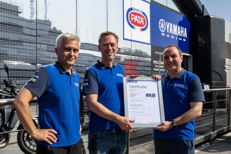 A Yamaha Motor Europe ismét elnyerte a fenntartható rendezvényszervezés rangos tanúsítványát