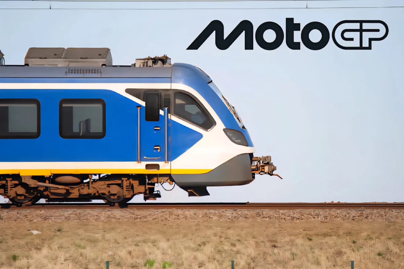 Ingyenes MotoGP Expressz vonat a Magyar Nagydíjra a Balaton Park Circuitre - MÁV motorvonat a szurkolók számára.