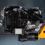 BMW hidrogénhajtású prototípus rendszer bemutató a müncheni kompetenciaközpontban.