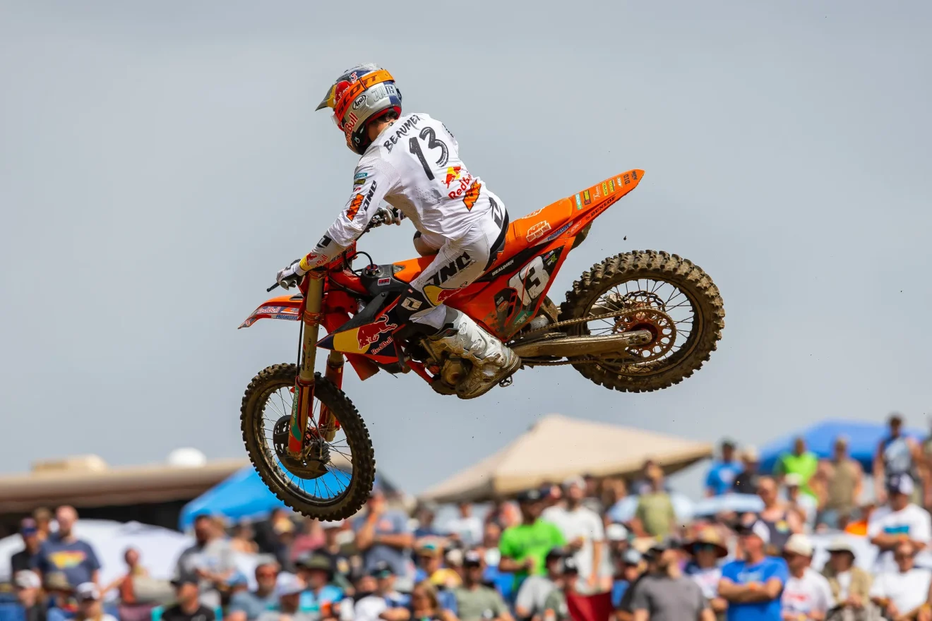 Julien Beaumer a Red Bull KTM Factory Racing versenyzőjeként