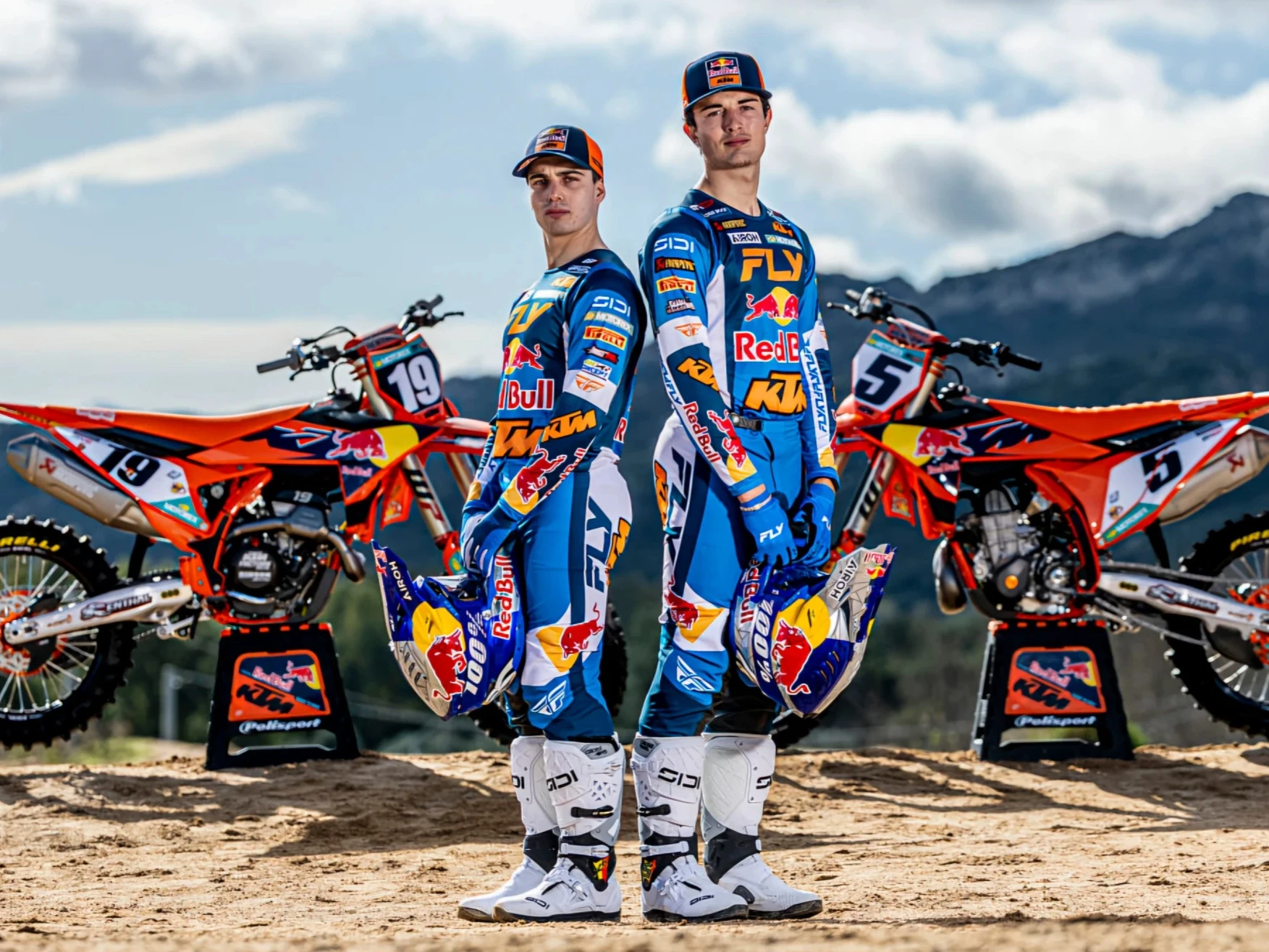 Lucas és Sacha Coenen a Red Bull KTM versenyzőiként