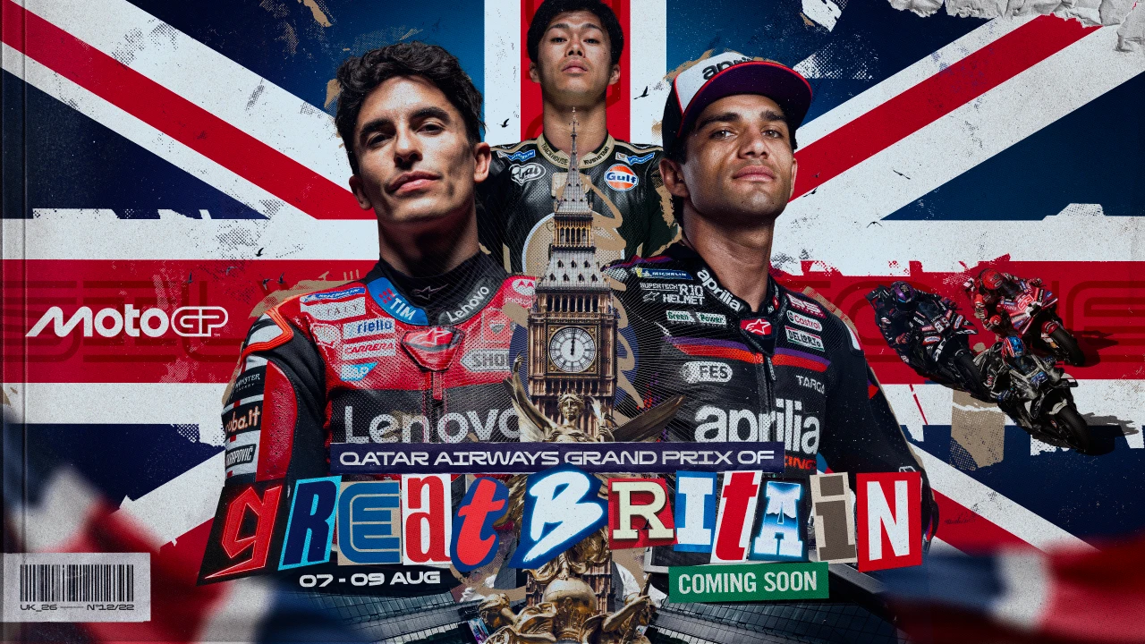 Silverstone dobogón MotoGP piloták