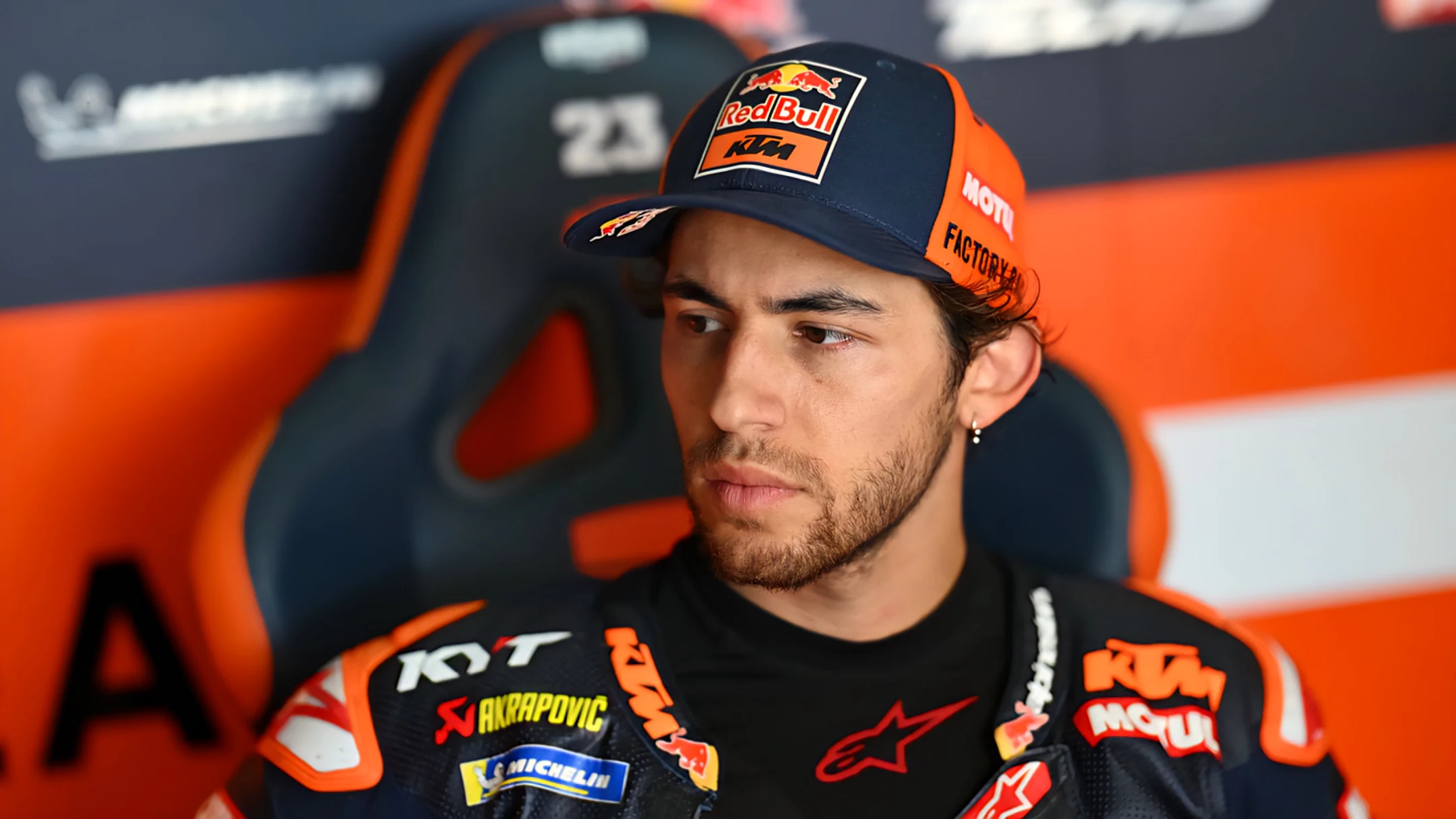 Enea Bastianini, a Red Bull KTM Tech3 MotoGP-versenyzője