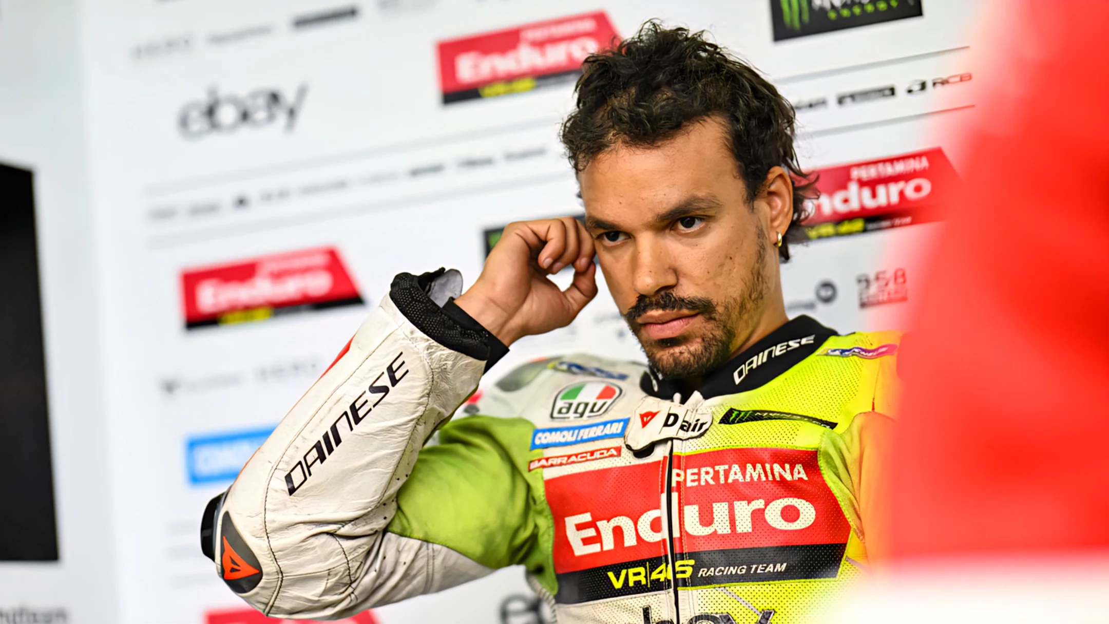 Franco Morbidelli, a VR46 Racing Team MotoGP-versenyzője