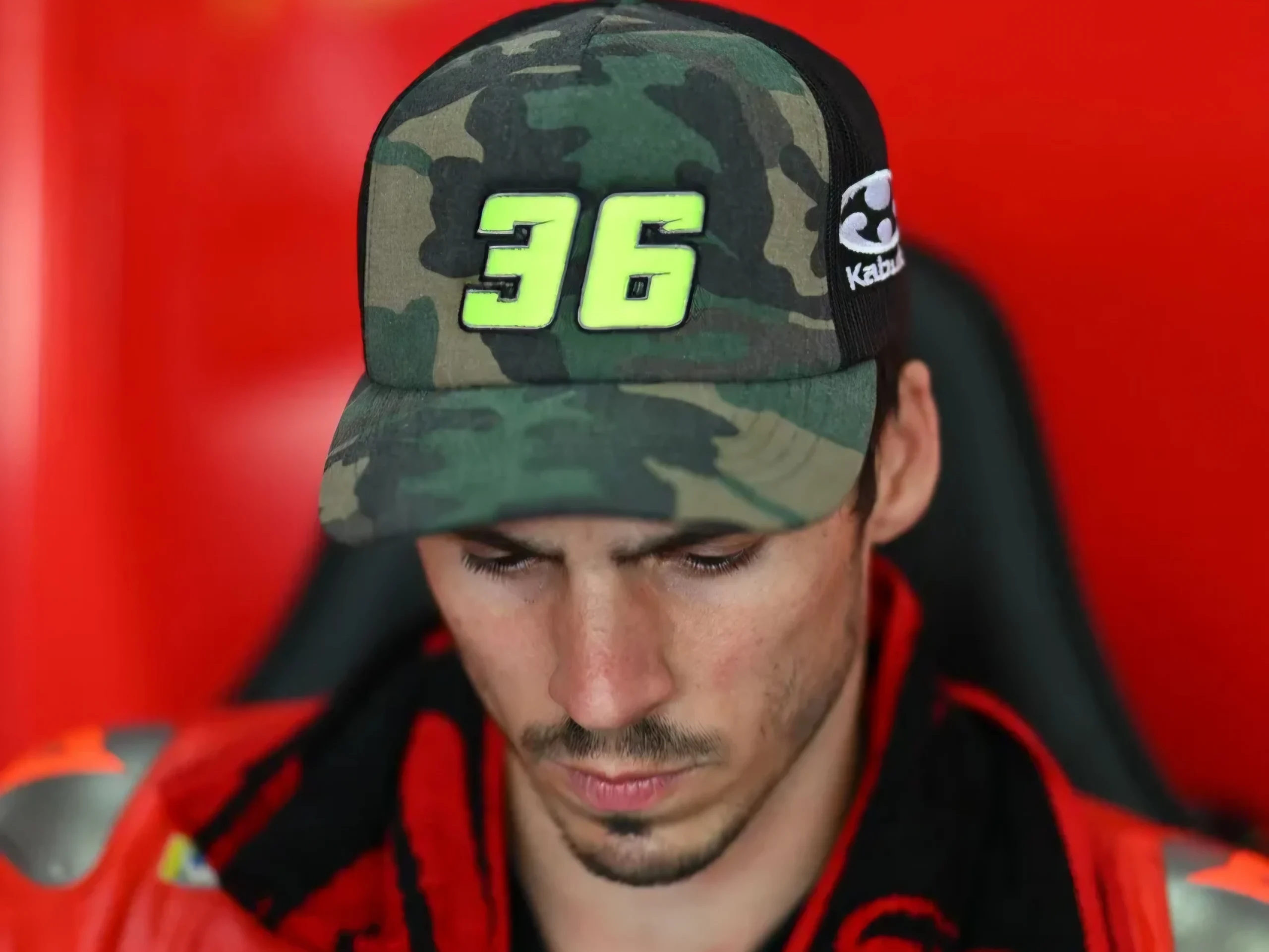 Joan Mir, a 36-os rajtszámú Honda MotoGP-versenyző