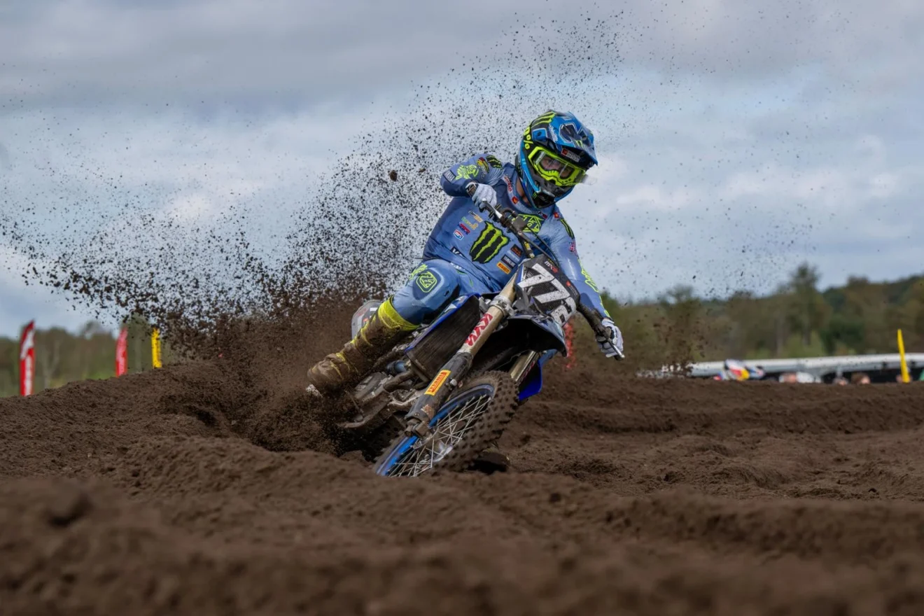 Kārlis Reišulis az MX2-es Holland Nagydíjon Arnhemben