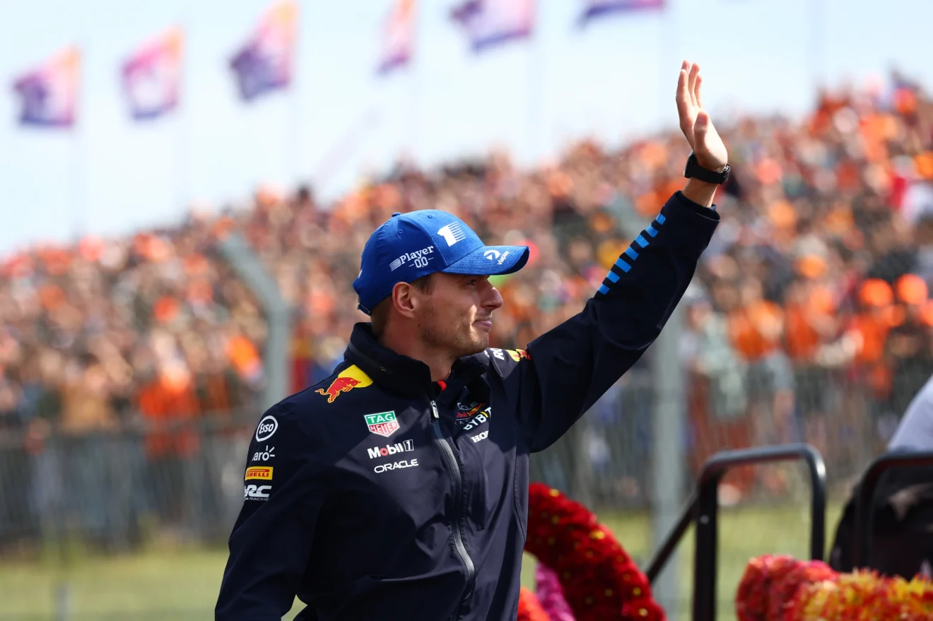 Max Verstappen a Holland Nagydíjon Zandvoortban