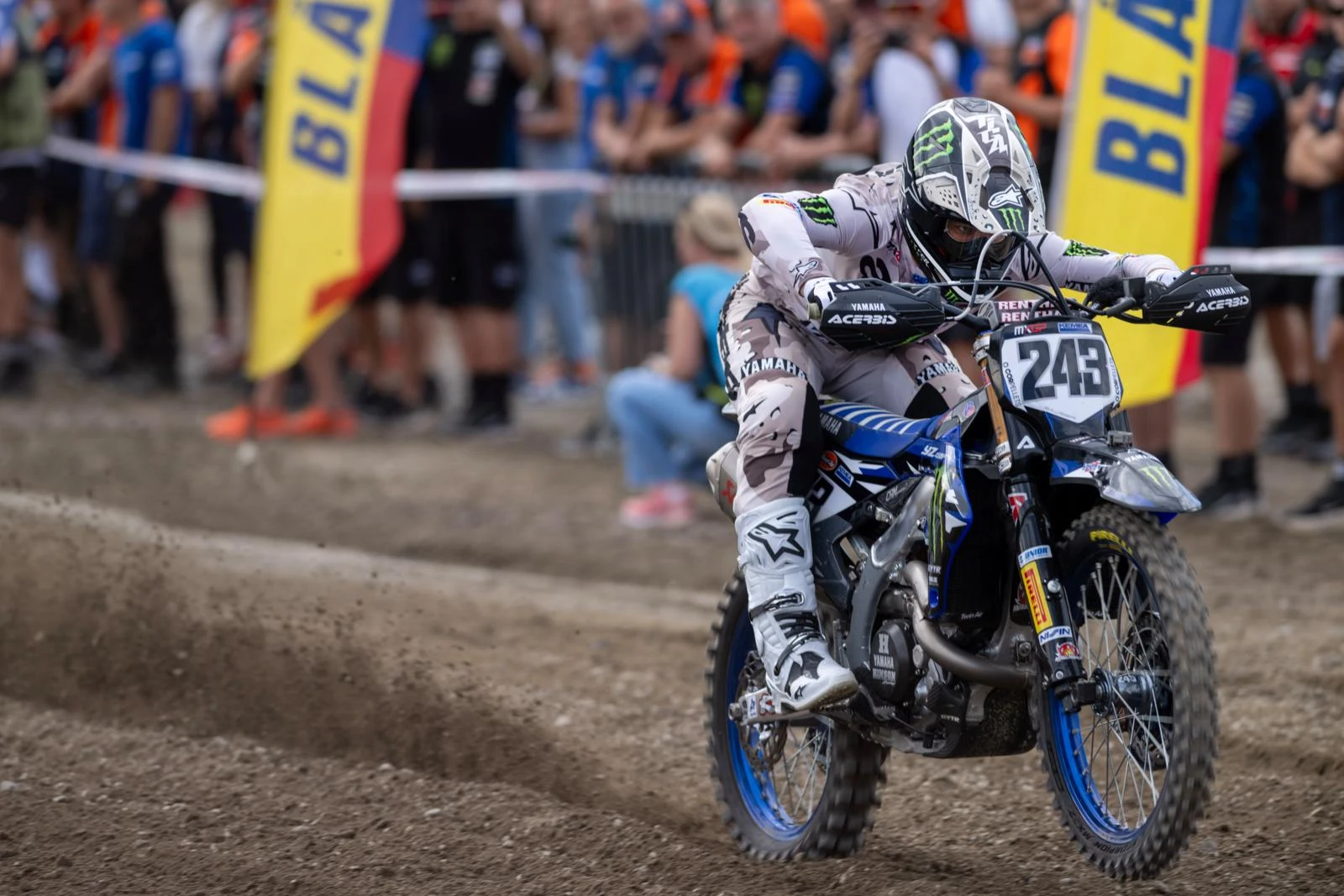 Tim Gajser Yamaha motorral a 2026-os Svéd MXGP-n