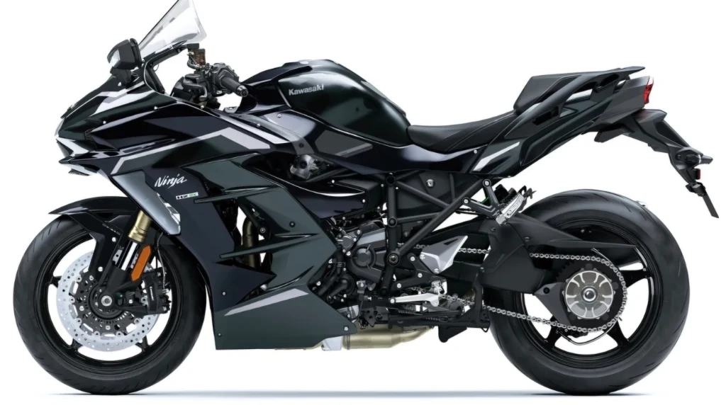 Kawasaki Ninja H2 SX 2027 bal oldala