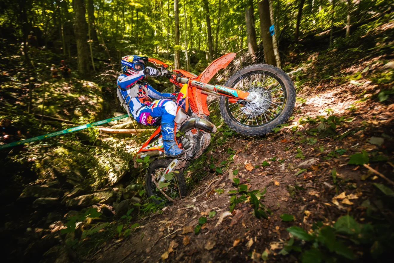 Manuel Lettenbichler KTM-mel a Red Bull Tennessee Knockout hard enduro versenyén