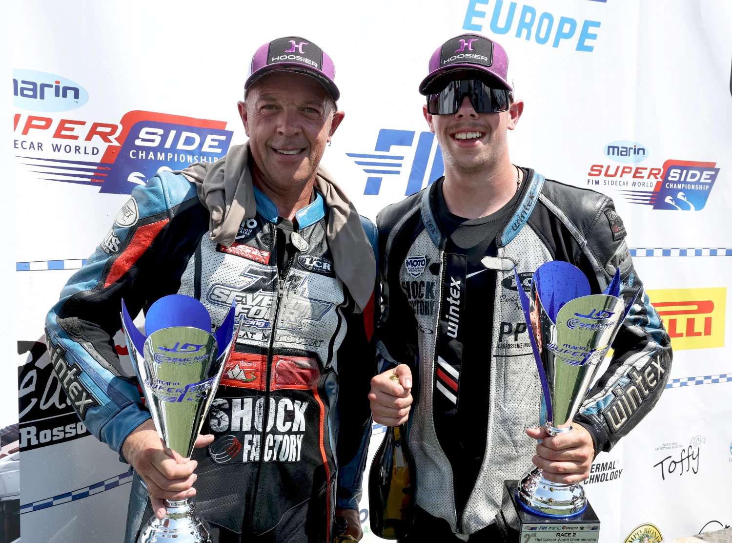 Ted és Vincent Peugeot a 2026-os FIM Sidecar World Championship versenyen