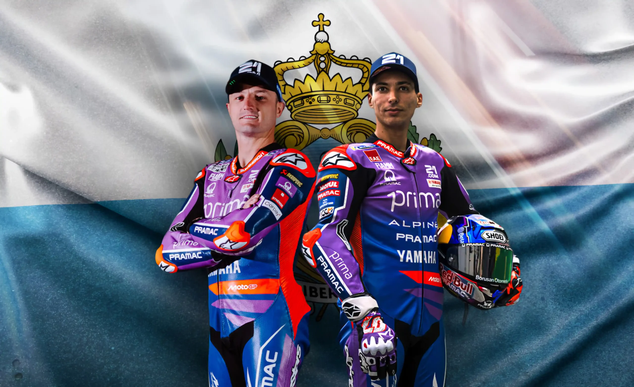 Toprak Razgatlıoğlu és Jack Miller a Prima Pramac Yamaha versenyzői a 2026-os misanói MotoGP-hétvége előtt