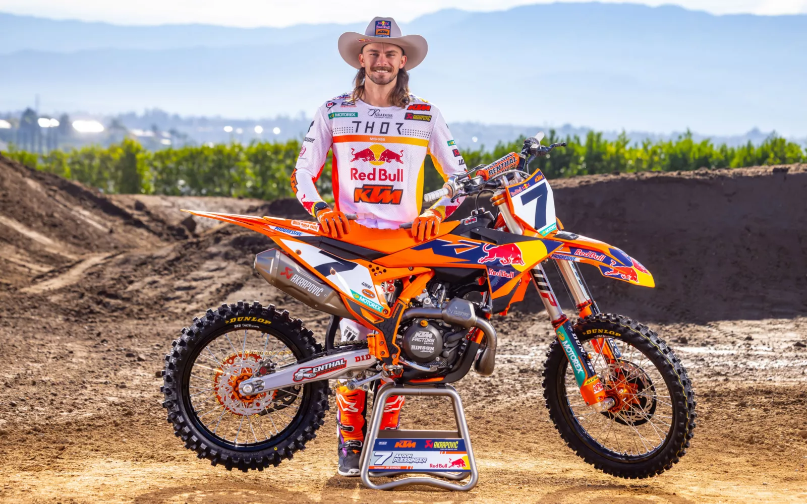 Aaron Plessinger a Red Bull KTM Factory Racing színeiben