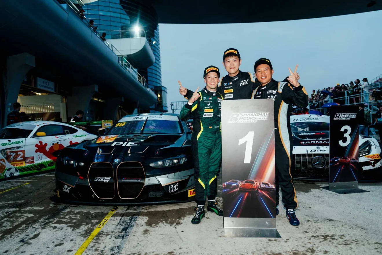 A Team KRC #18-as BMW M4 GT3 EVO-ja a 2026-os Shanghai 8 Hours versenyen