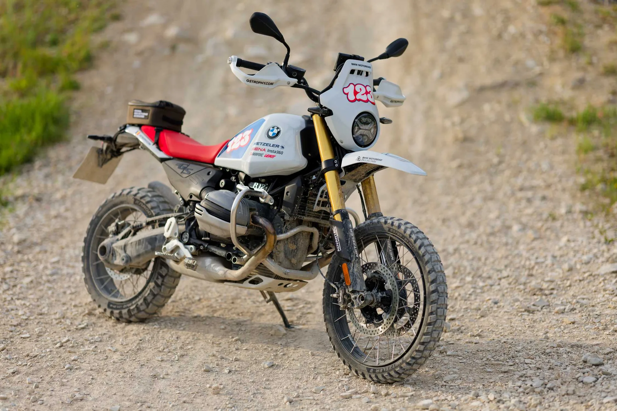 BMW R 12 G/S GS Trophy Competition Bike a 2026-os romániai GS Trophy versenymotorja