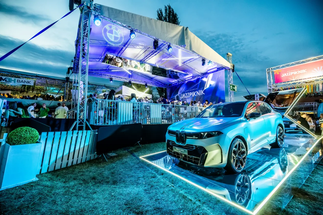 Bemutatkozott az új BMW X5 Magyarországon is Palóznakon a Jazz Pikniken