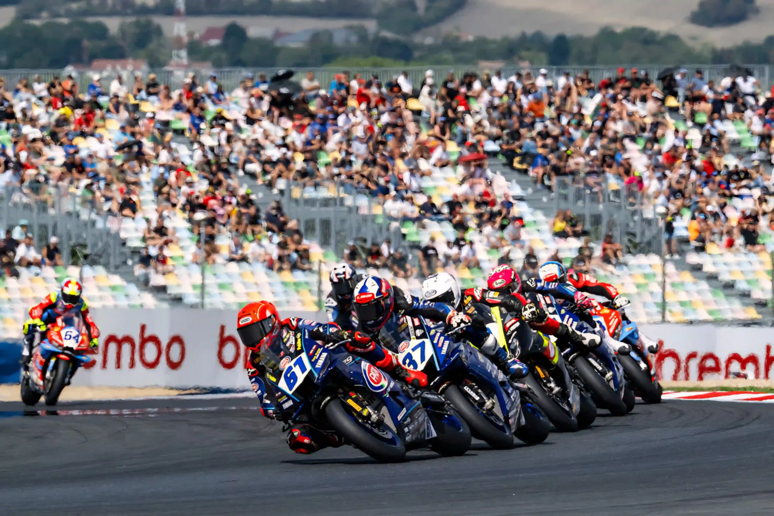 WorldSSP versenyzők szoros csatában a Magny-Cours-i futamon