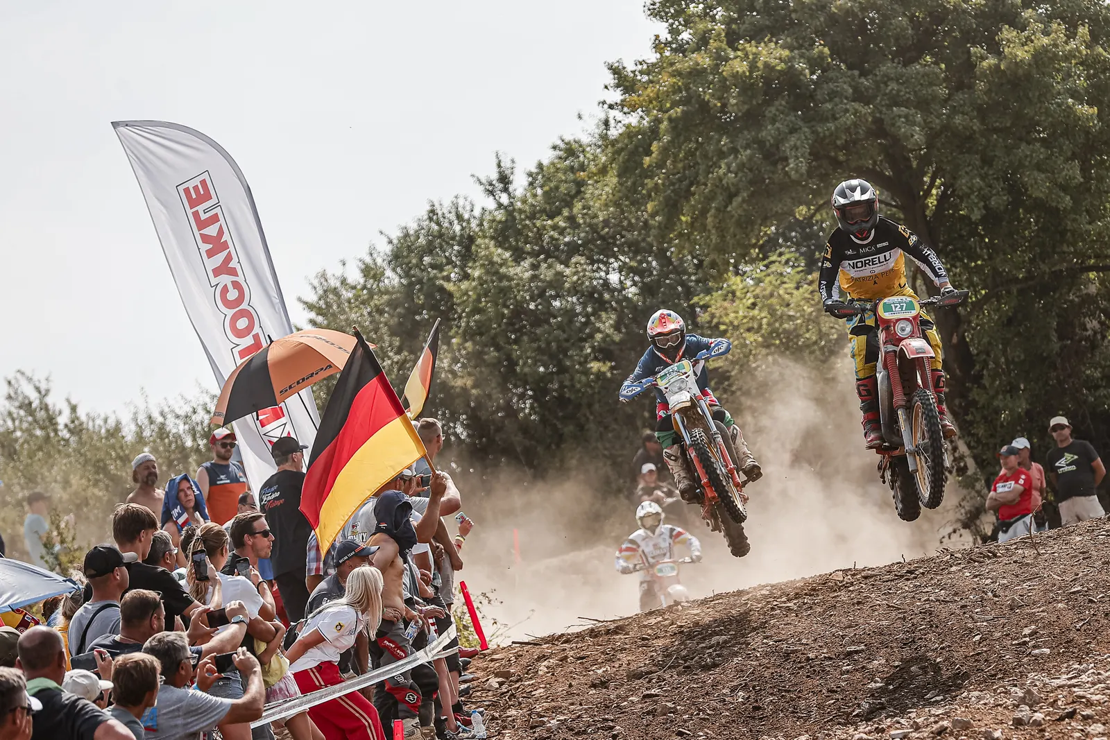 FIM Enduro Vintage Trophy veterán endurómotoros versenyzői