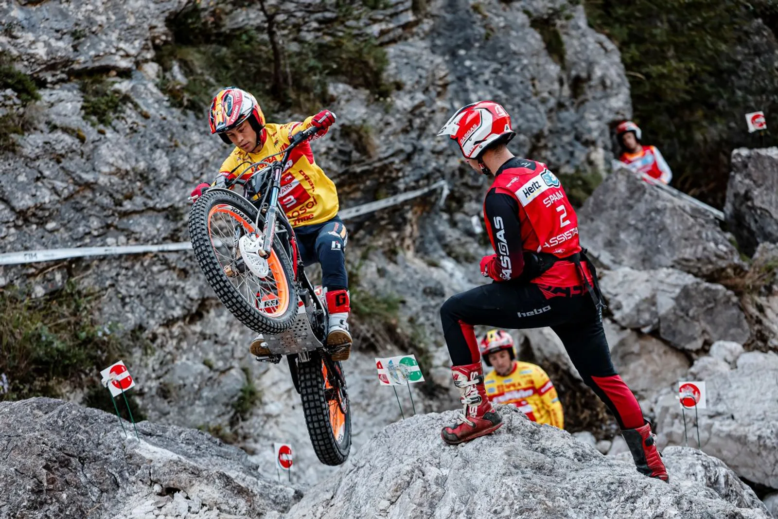 Gabriel Marcelli a Trial des Nations versenyen