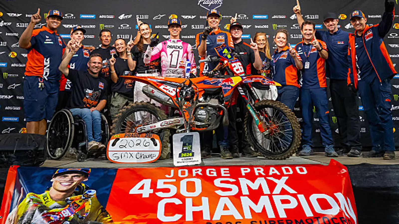 Jorge Prado a ridgedale-i 450SMX döntőn 2026-ban