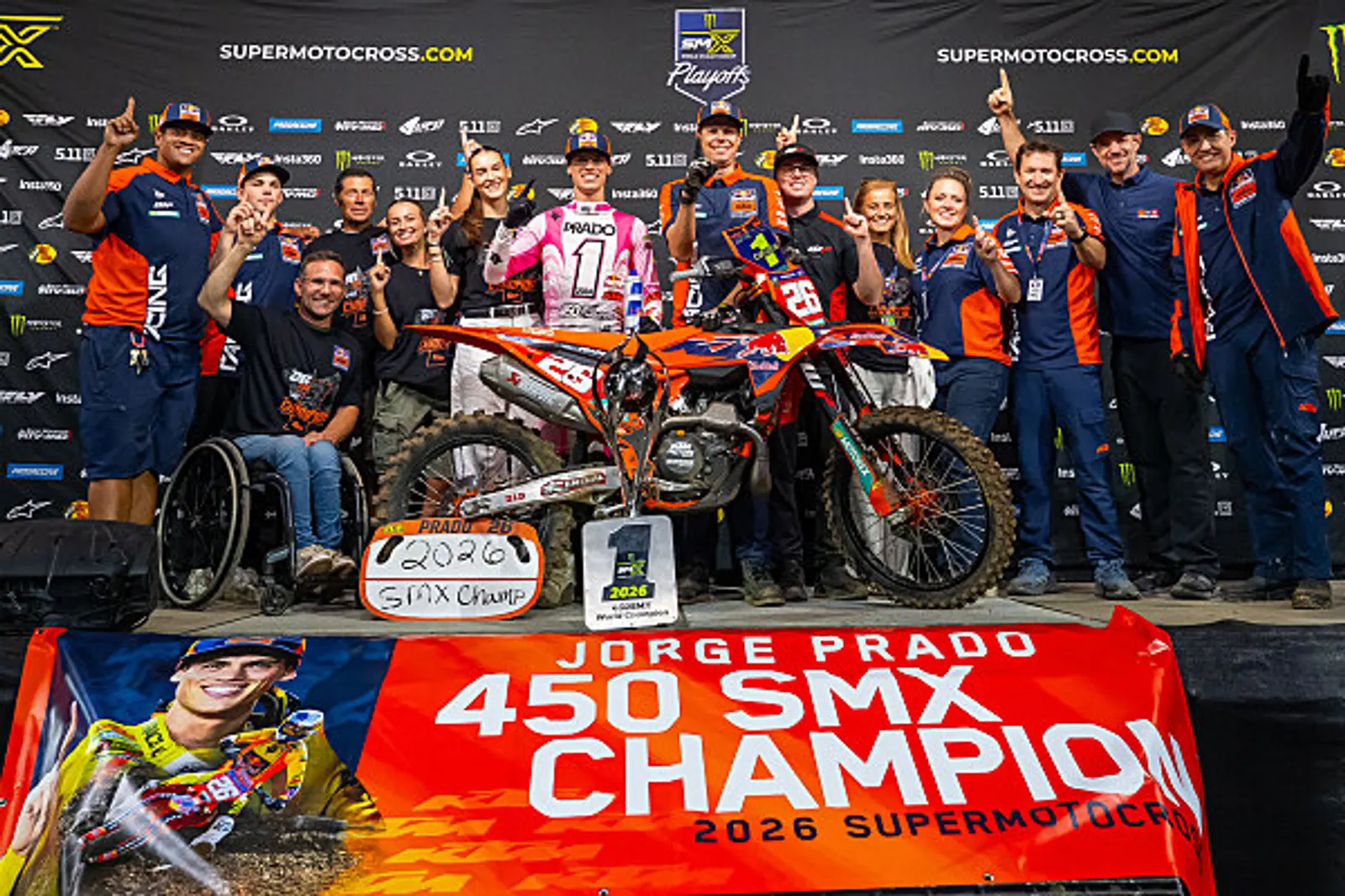 Jorge Prado a 2026-os SMX világbajnoki döntőn Ridgedale-ben
