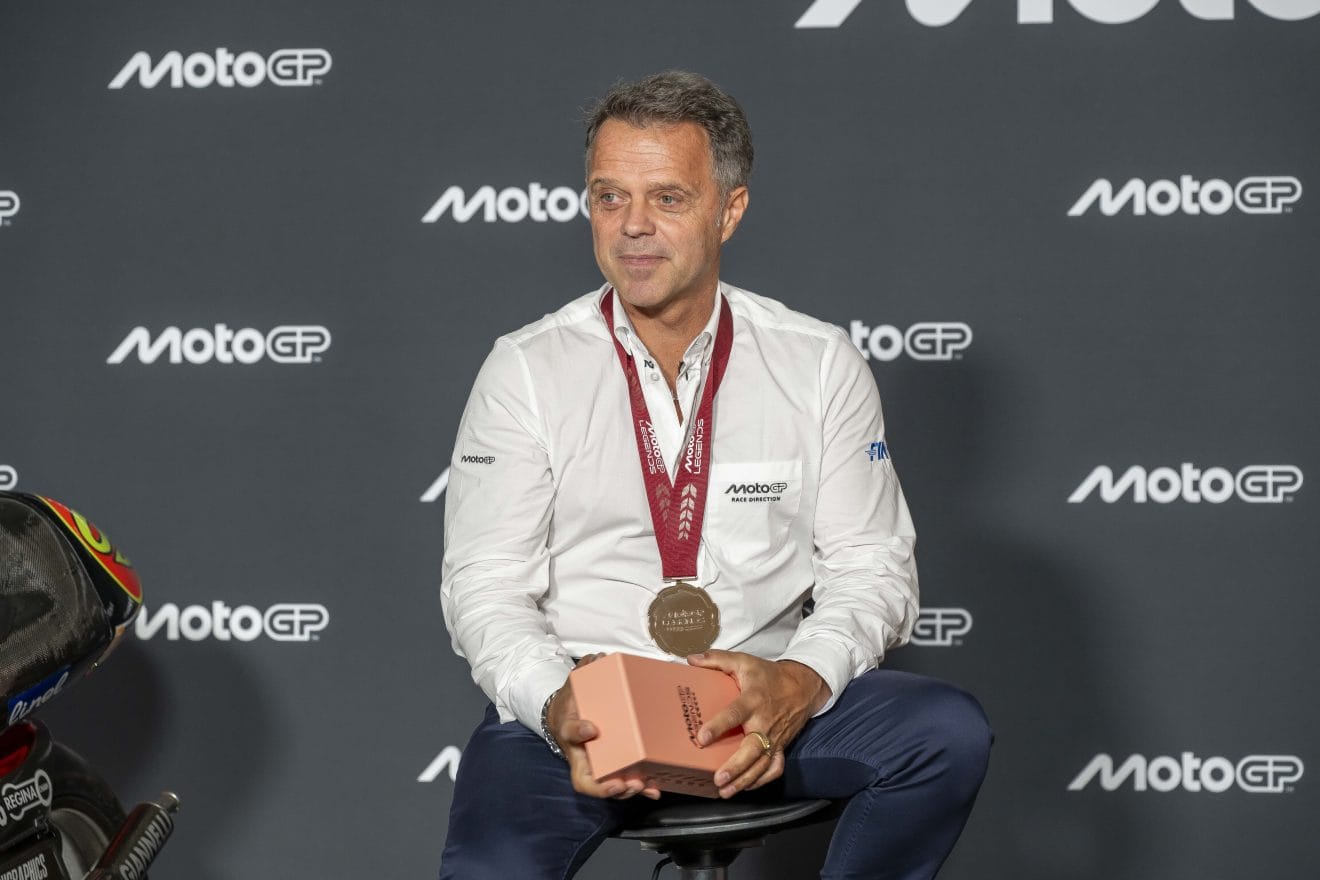 Loris Capirossi a 2026-os misanói MotoGP Legend avatáson
