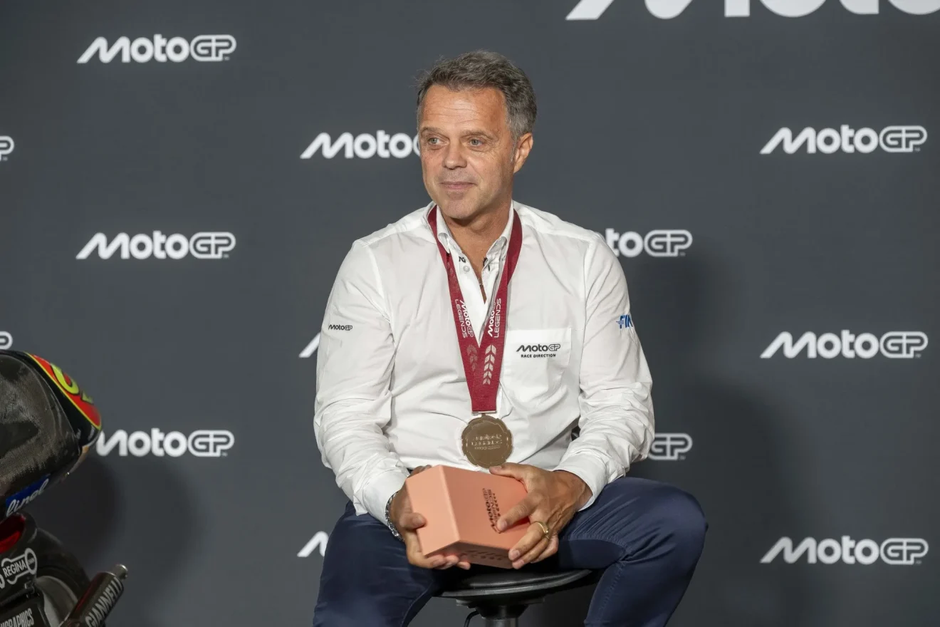 Loris Capirossi a 2026-os misanói MotoGP Legend avatáson