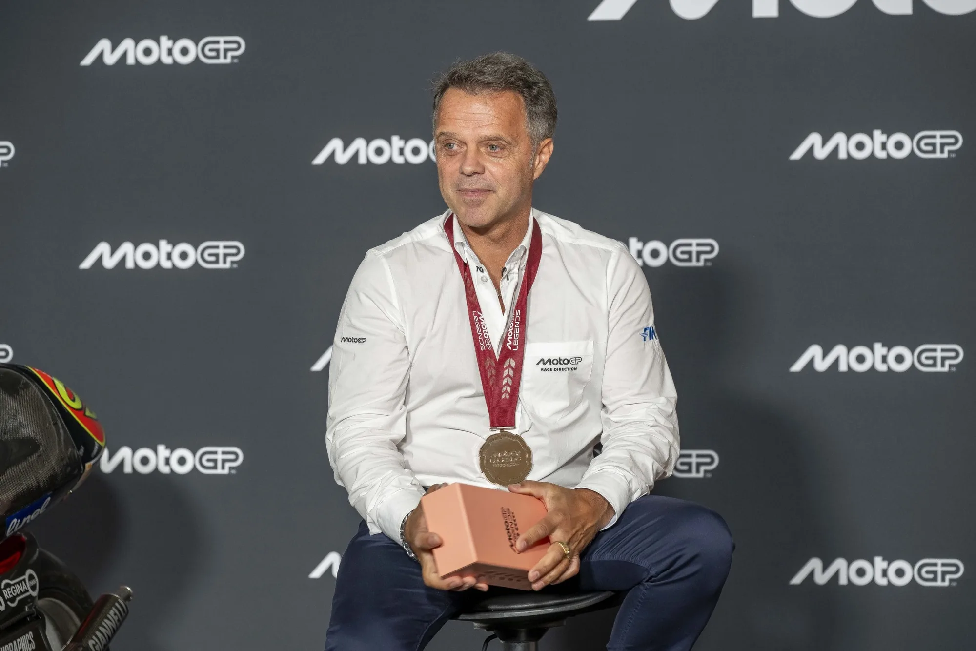 Loris Capirossi a 2026-os misanói MotoGP Legend avatáson