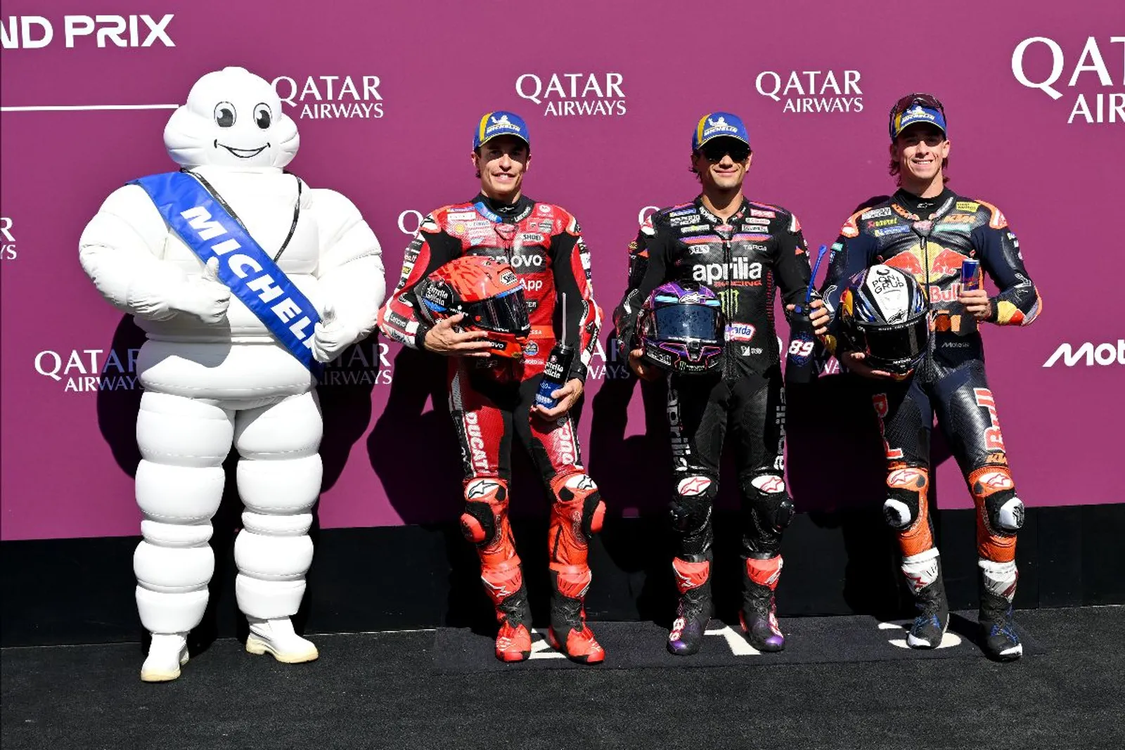 A MotoGP mezőnye a 2026-os Osztrák Nagydíj időmérőjén a Red Bull Ringen