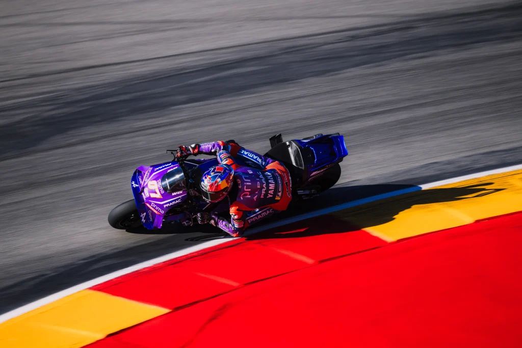Prima Pramac Yamaha MotoGP versenymotor az Aragóniai Nagydíjon