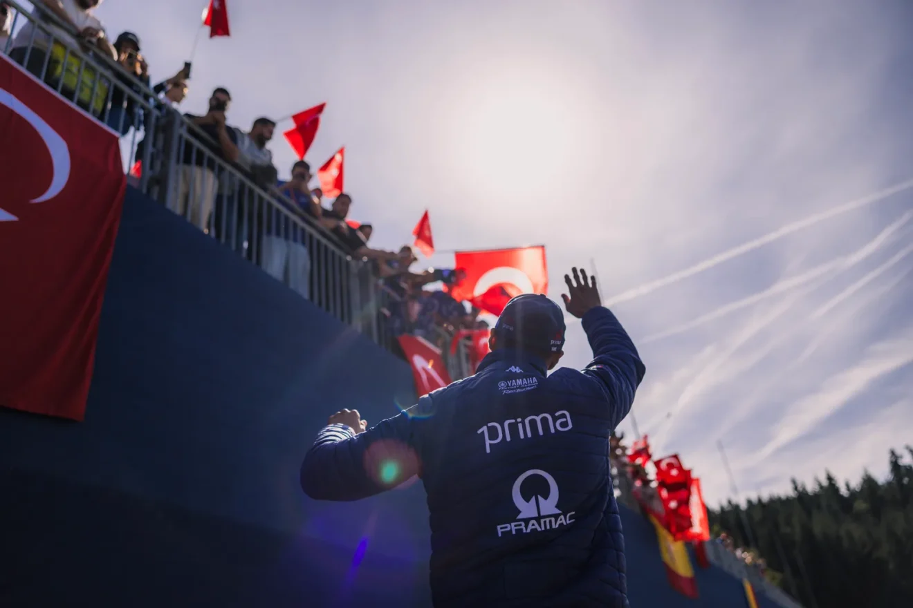 A Prima Pramac Yamaha MotoGP versenyzője a 2026-os Osztrák Nagydíjon a Red Bull Ringen