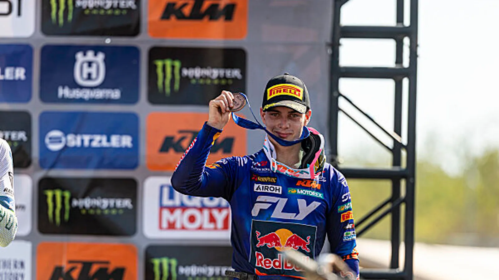 Sacha Coenen a darwini MX2-szezonzáró sajtófotóján