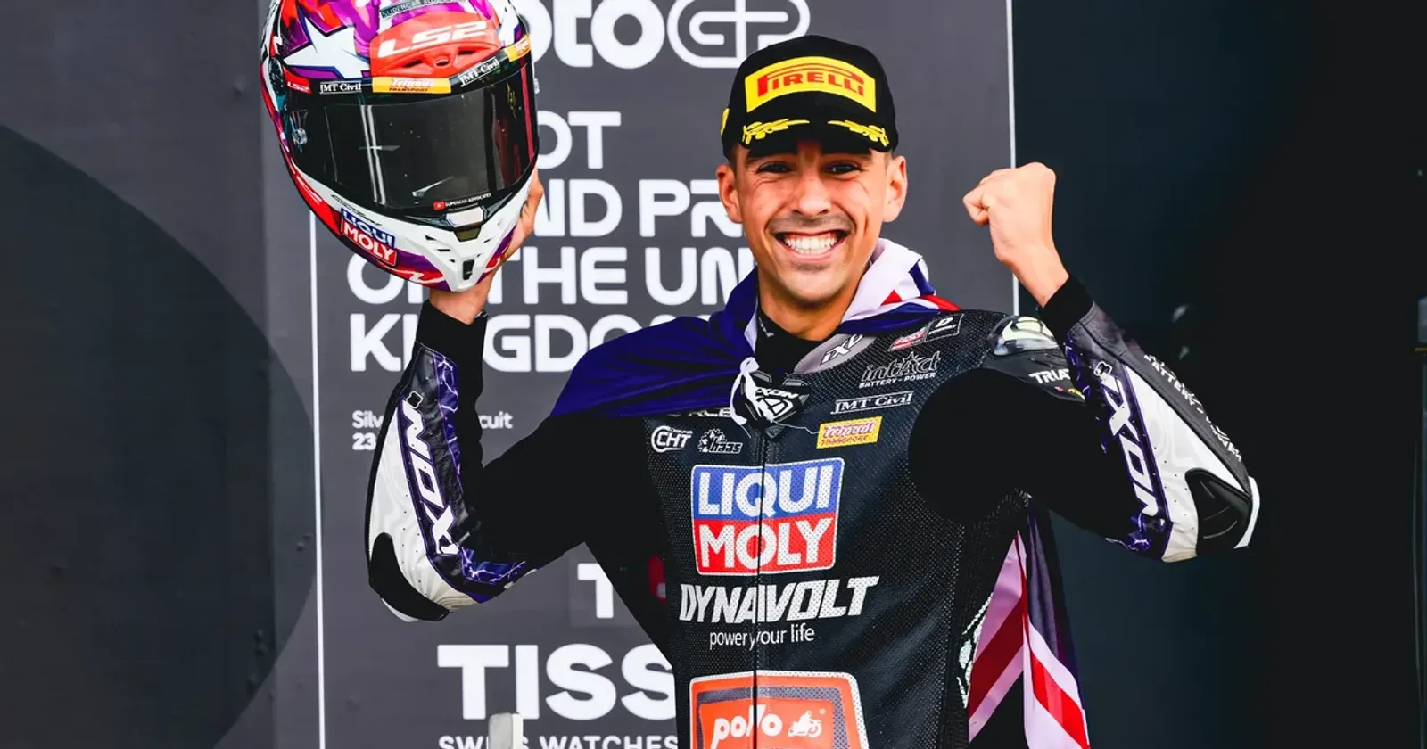 Senna Agius, a Liqui Moly Dynavolt Intact GP Moto2-versenyzője