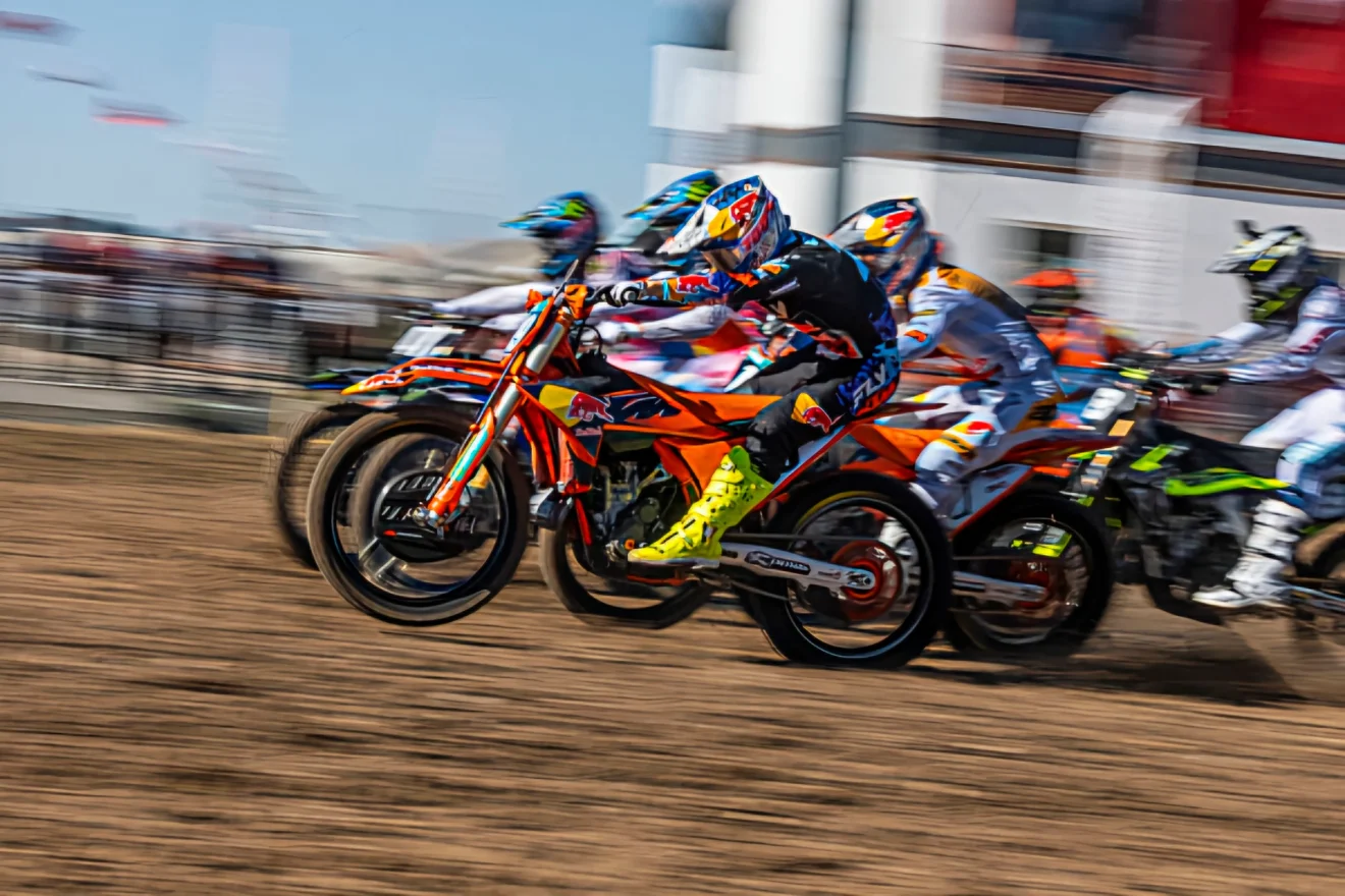 Simon Laengenfelder KTM 250 SX-F motorral a 2026-os MX2 Török Nagydíjon