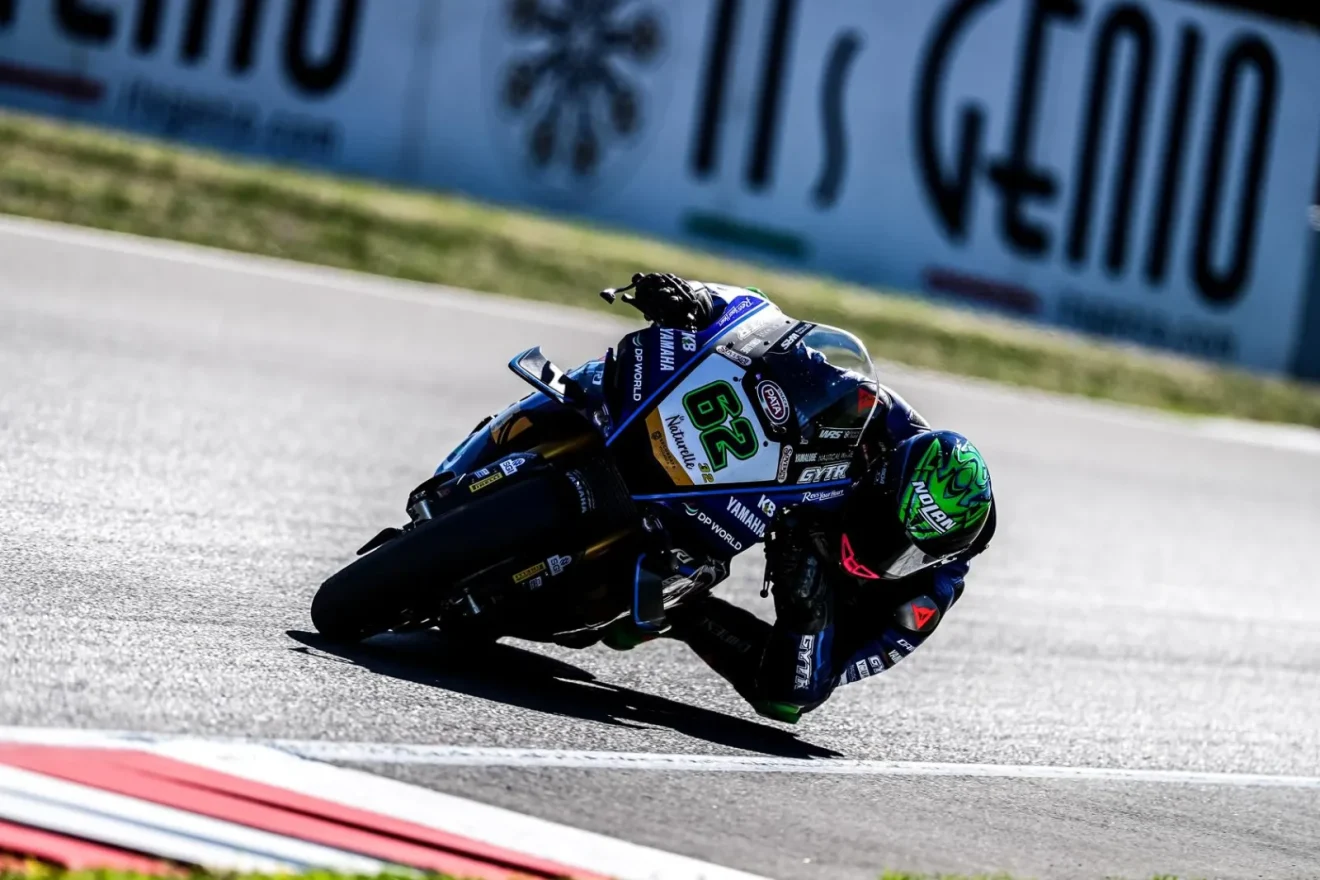 Stefano Manzi a 62-es Yamaha R1-gyel a 2026-os WorldSBK-szezonban