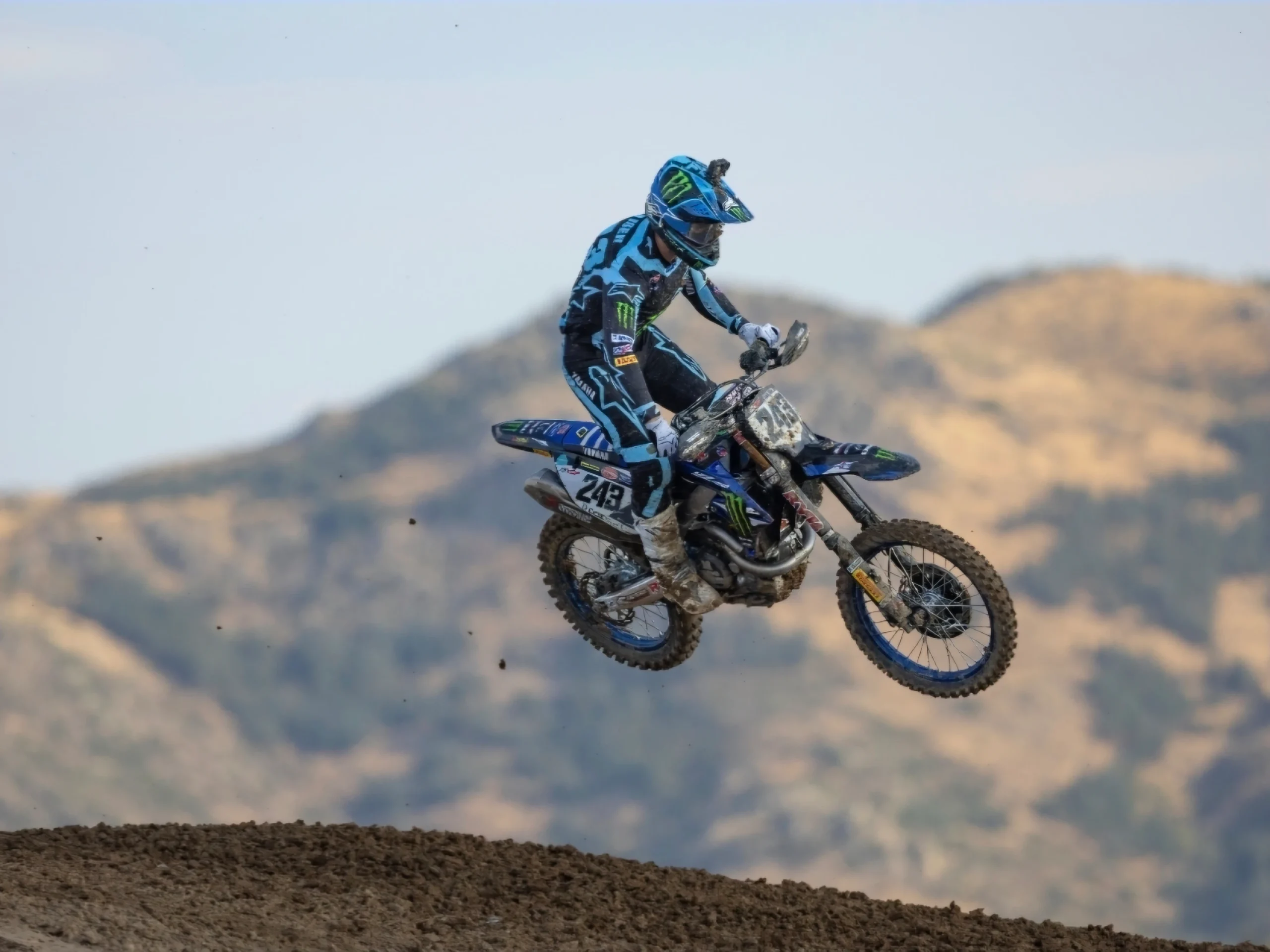 Tim Gajser a 243-as Yamaha YZ450FM-mel a 2026-os MXGP Török Nagydíjon