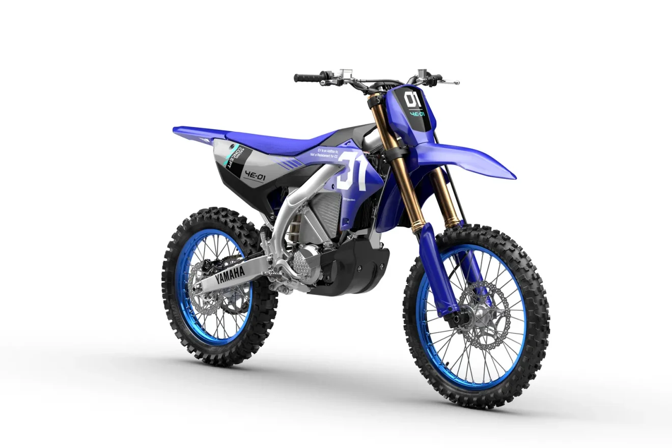 Yamaha YE-01 Racing Concept elektromos motocross-prototípus a 2026-os MXoN előtt
