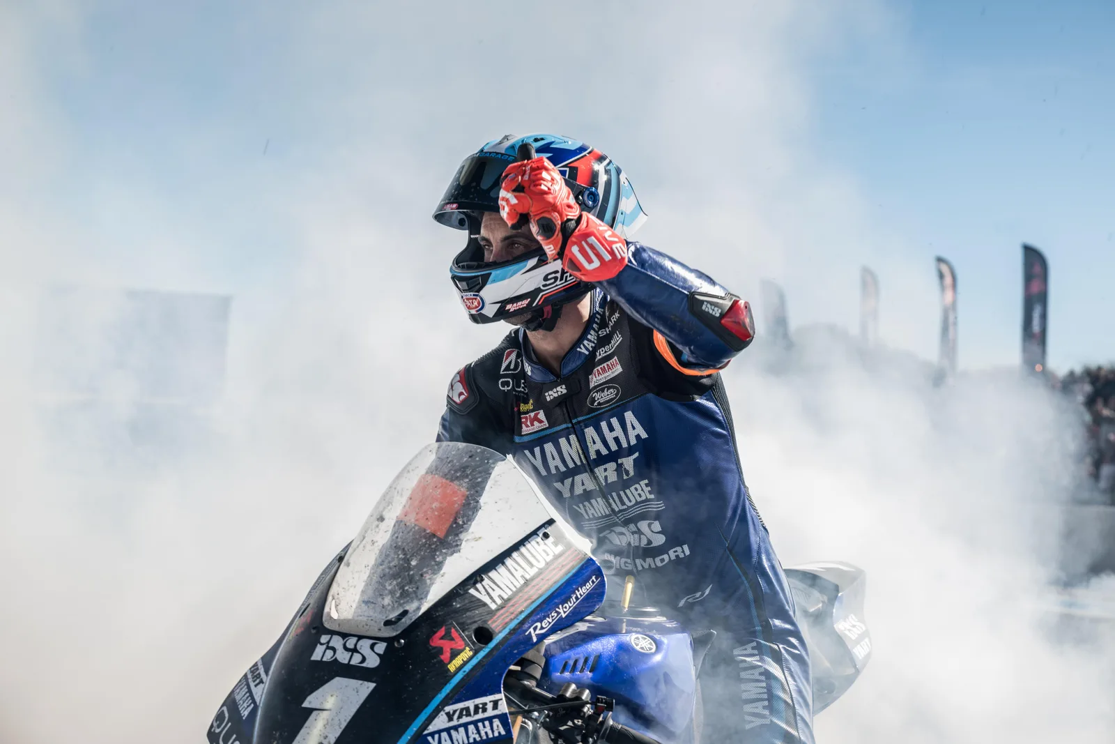A YART Yamaha 1-es rajtszámú R1-es versenymotorja a 2026-os Bol d’Oron