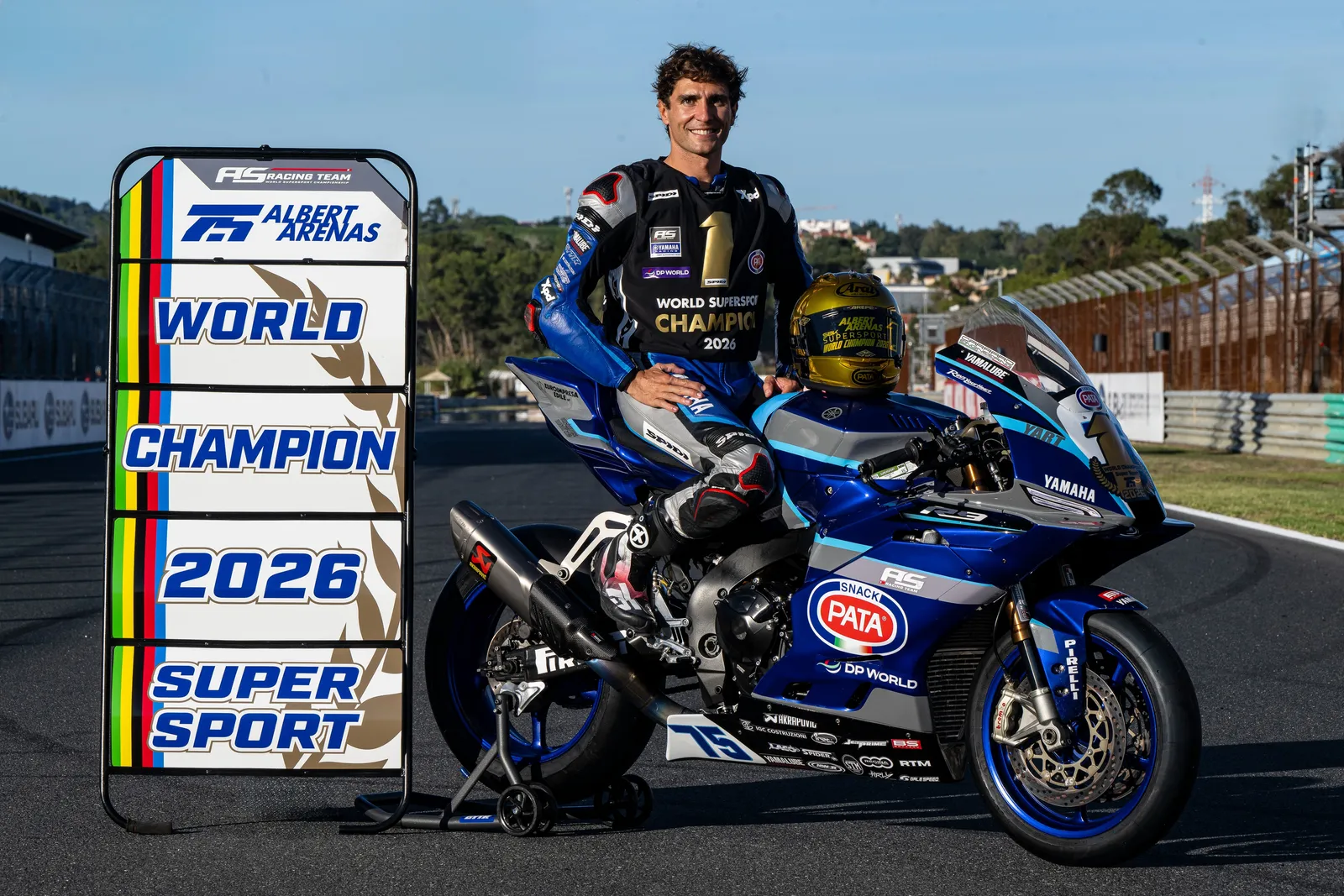 Albert Arenas, a 2026-os FIM Supersport világbajnoka