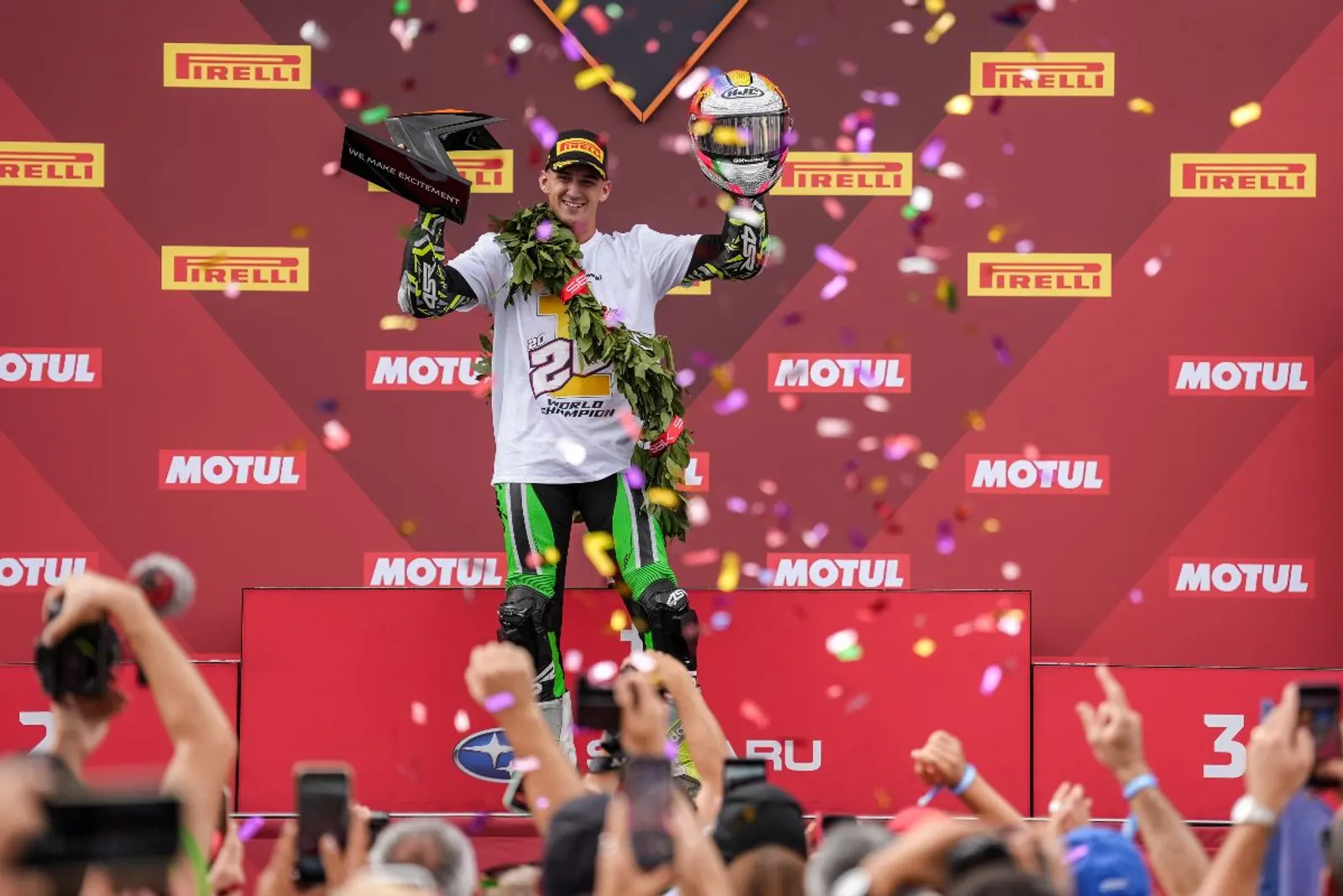 Xavi Artigas WorldSPB 2026 Jerez – bajnoki cím Xavi Artigas a 2026-os World Sportbike bajnokság hivatalos sajtófotóján