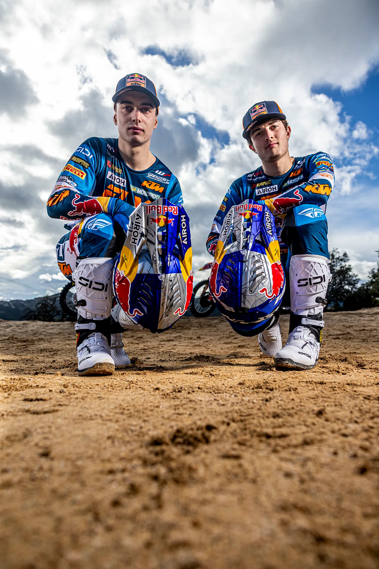 Lucas és Sacha Coenen, a 2026-os belga MXoN-győztes csapat tagjai