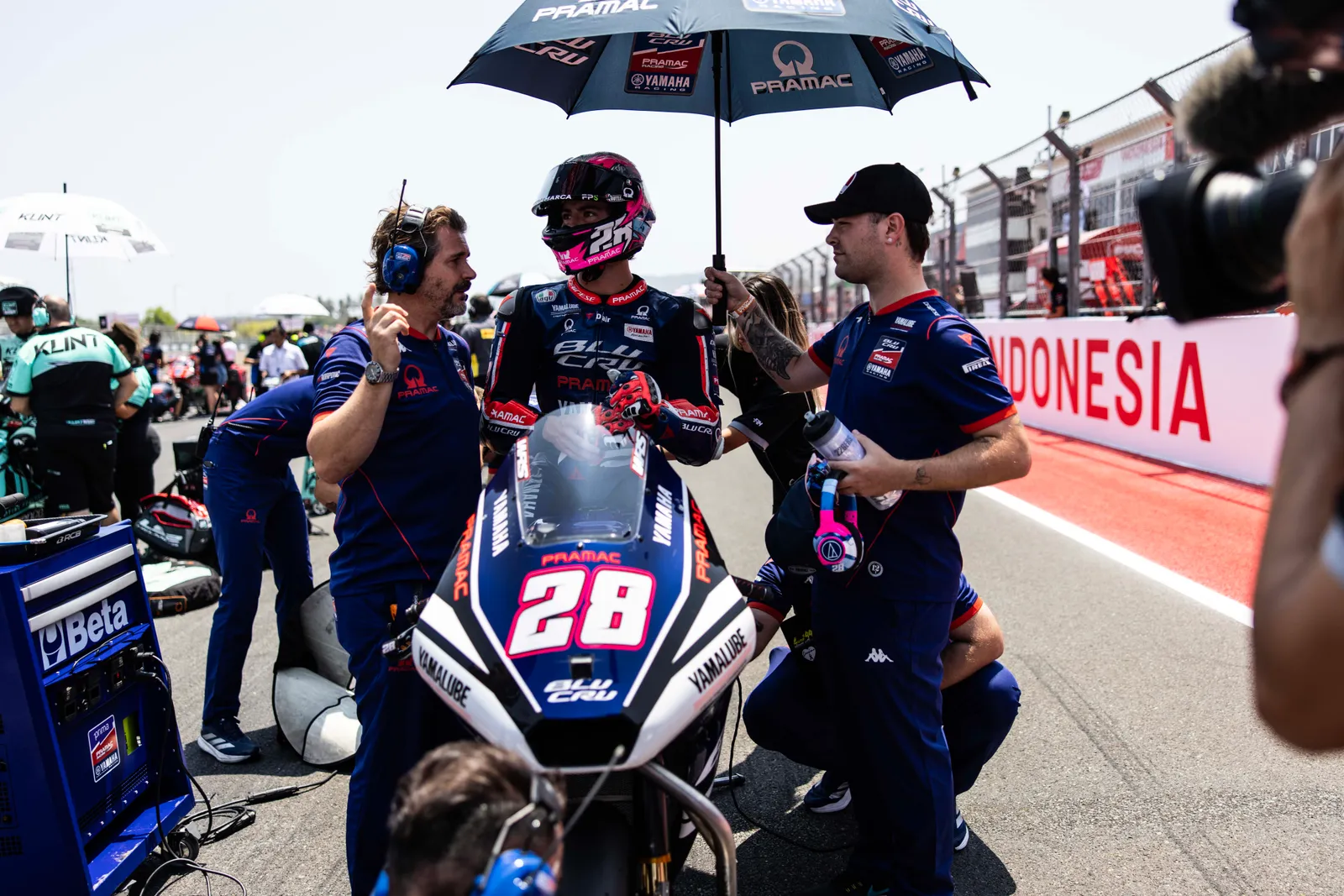 Izan Guevara a 2026-os Indonéz Moto2-futamon Mandalikán