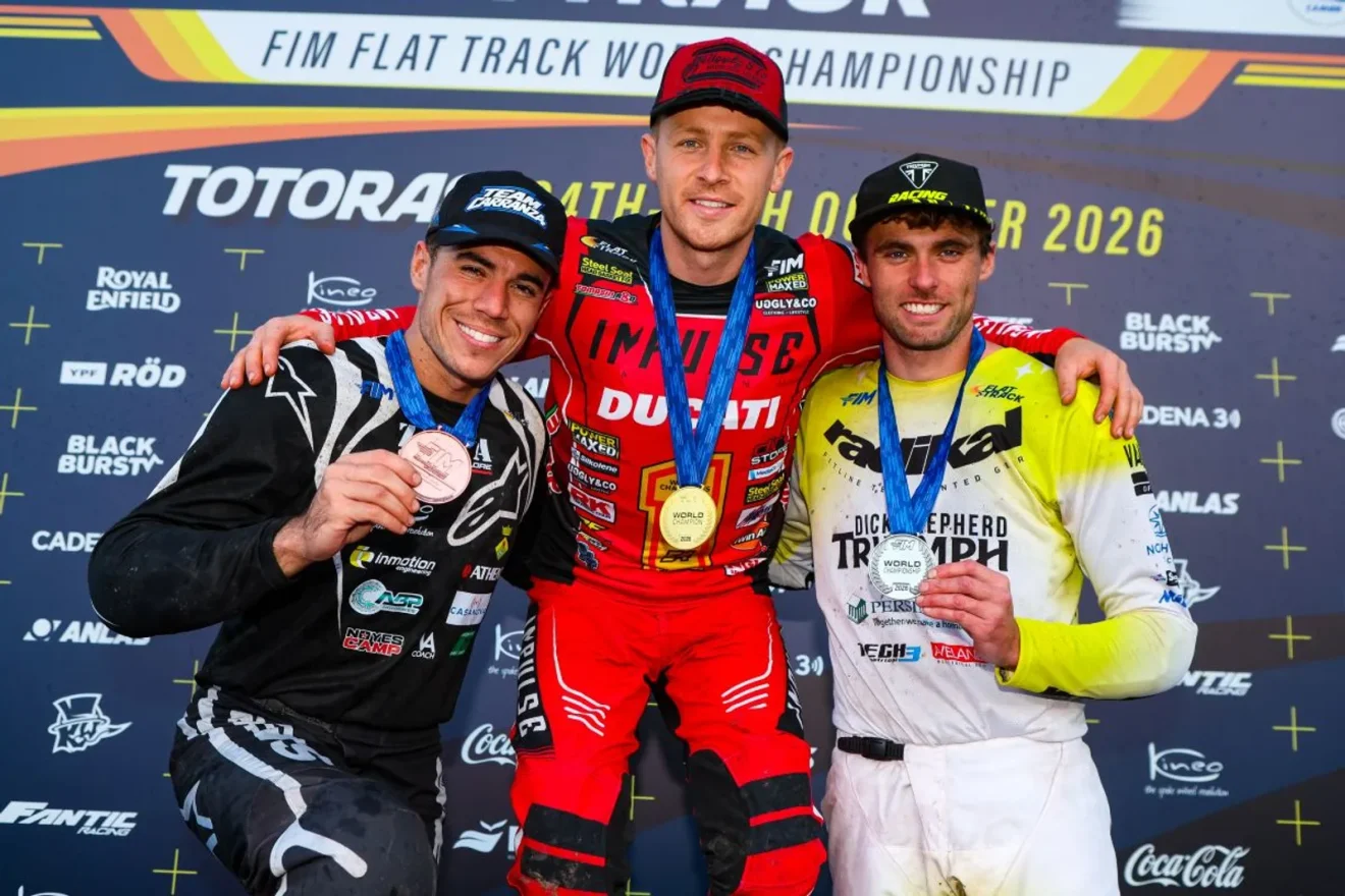 Tim Neave a 2026-os FIM Flat Track-világbajnokság argentin szezonzáróján