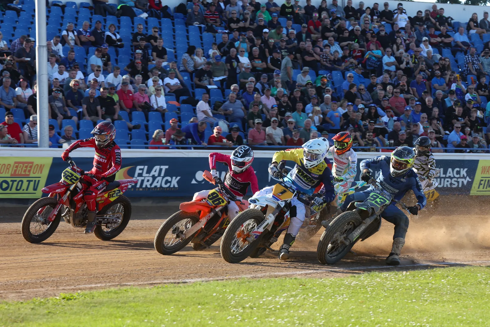 Ondřej Svědík a 2026-os FIM Flat Track-világbajnokság pardubicei fordulóján