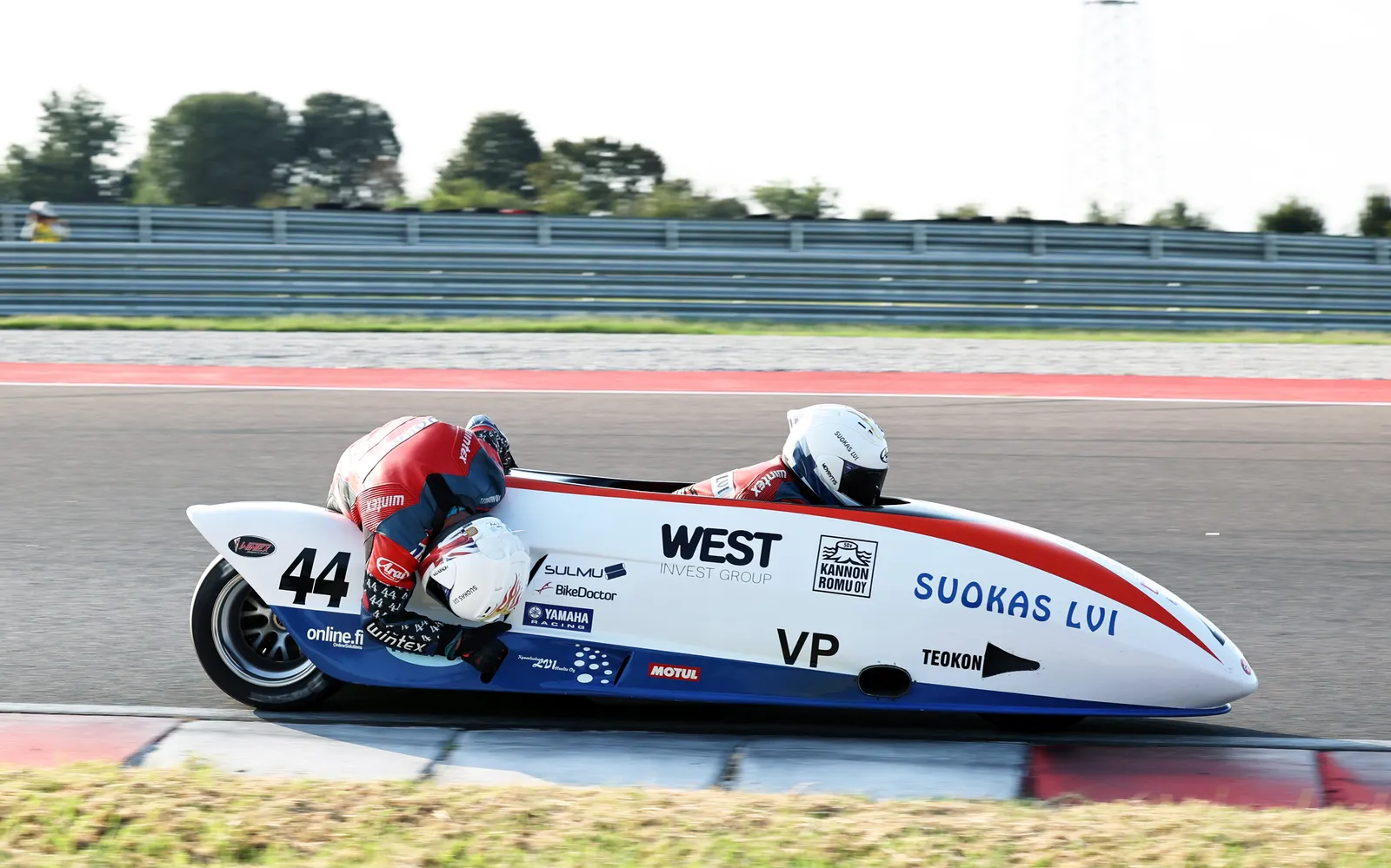 Pekka Päivärinta és Adam Christie a 2026-os FIM Sidecar-világbajnokságon