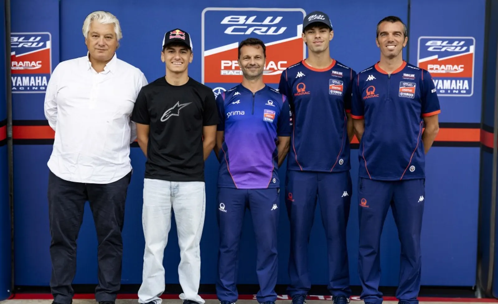 Álvaro Carpe és Alberto Ferrández – a BLU CRU Pramac Yamaha Moto2 2027-es párosának hivatalos sajtófotója