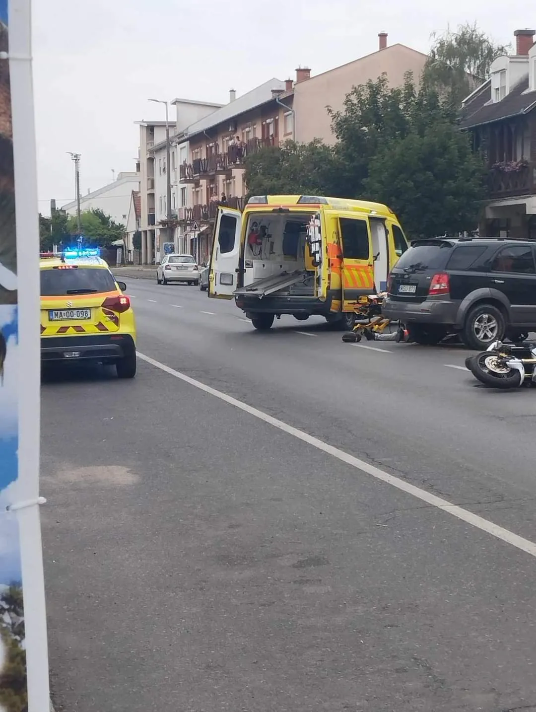 Halálos motorbaleset Mátészalkán
